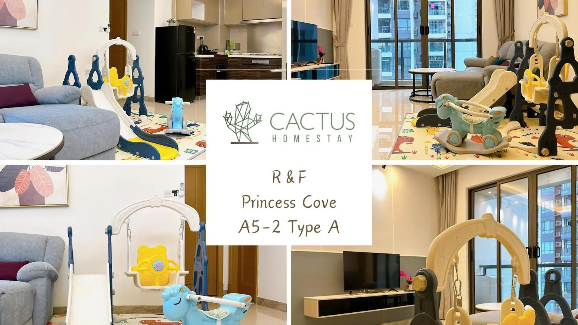 Apartment R&F Princess Cove By Cactus Homestay Johor Bahru