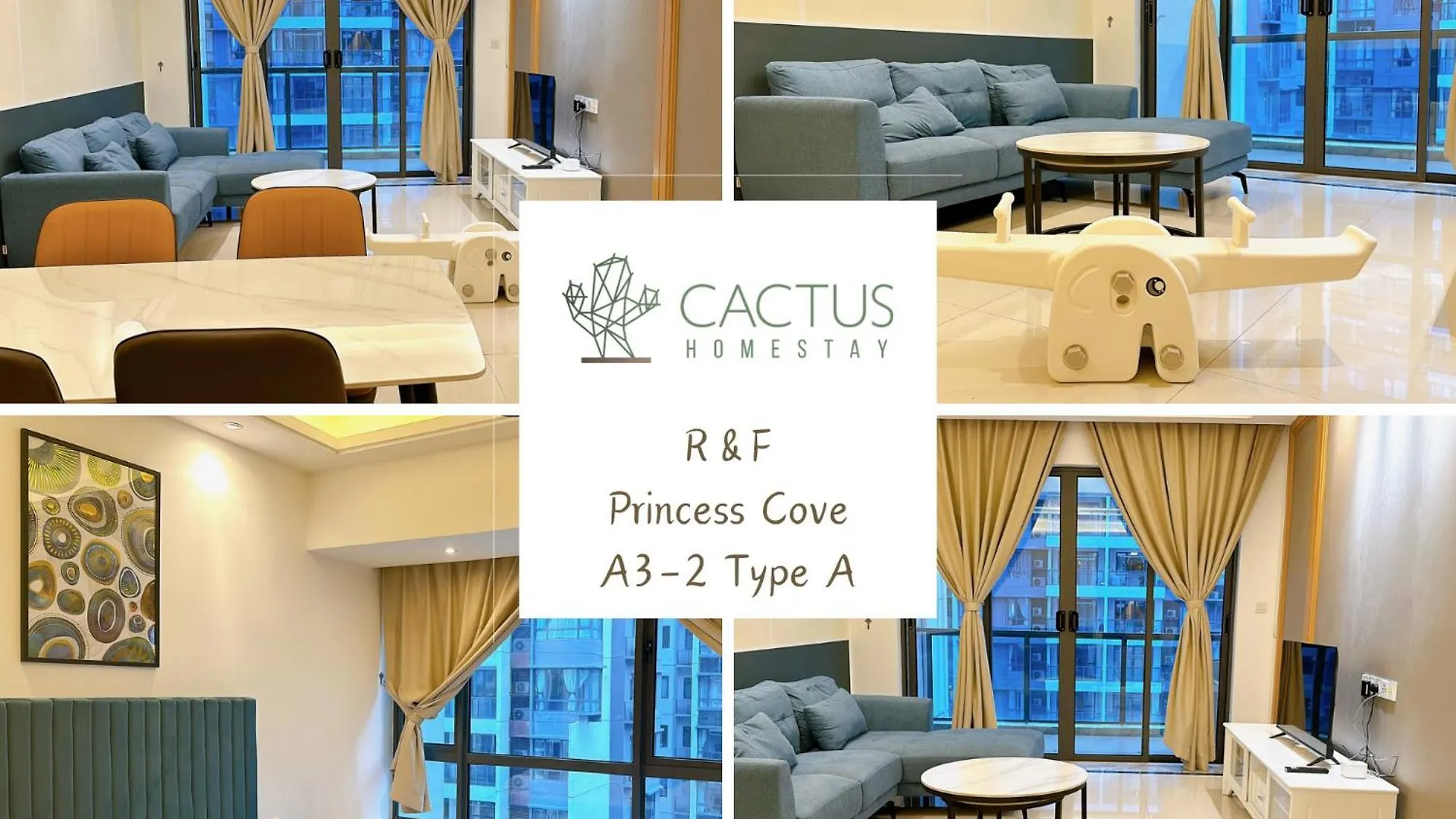 R&F Princess Cove By Cactus Homestay Johor Bahru Apartment