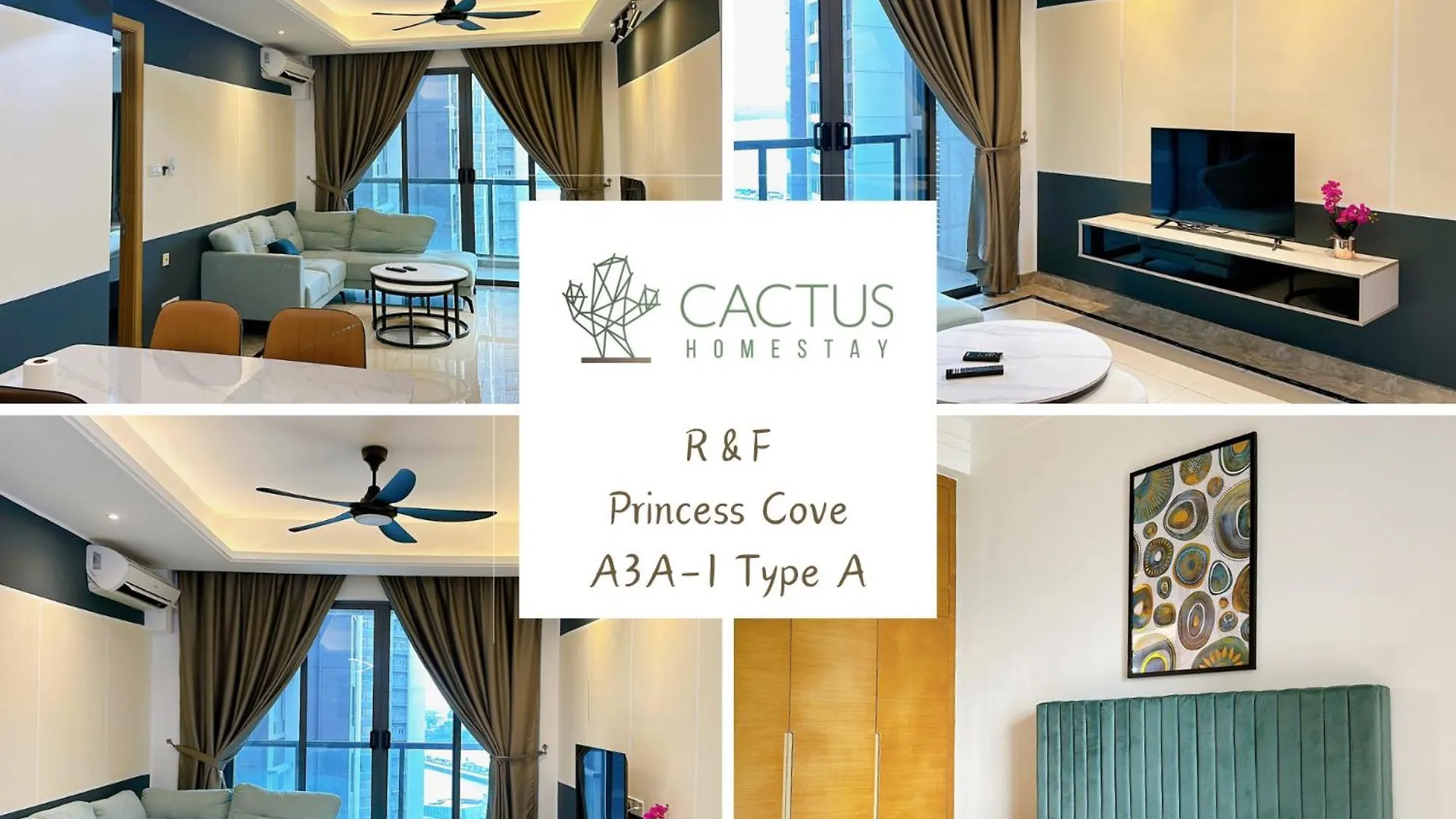 R&F Princess Cove By Cactus Homestay Johor Bahru