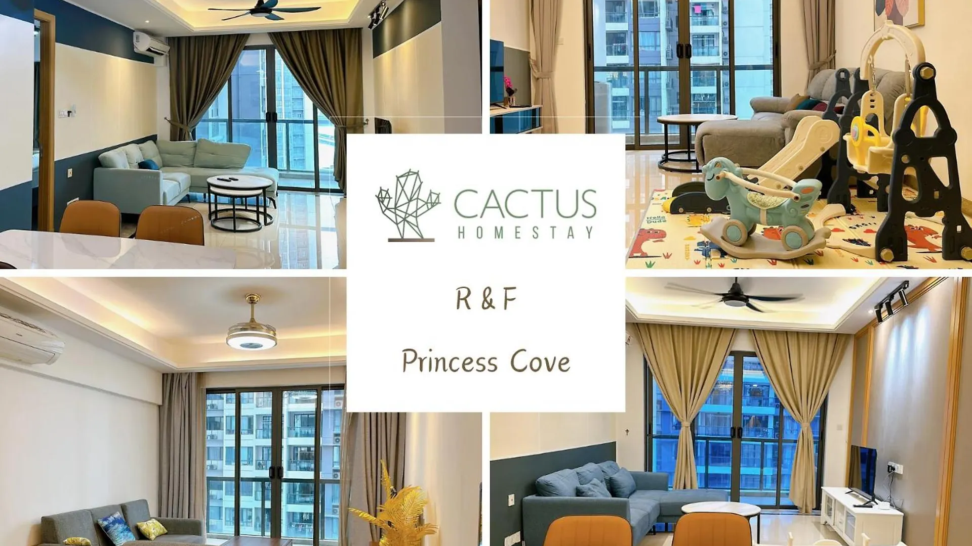 R&F Princess Cove By Cactus Homestay Johor Bahru